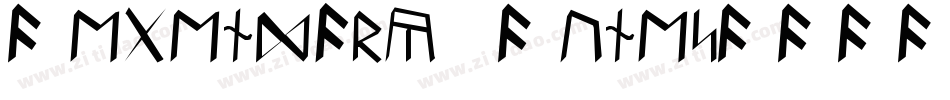 Legendary Runes字体转换